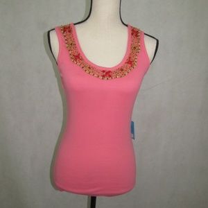 IDI by Mathew Sleeveless Tops Sizes S M L XL Pink